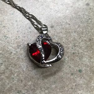 Open Heart Necklace
